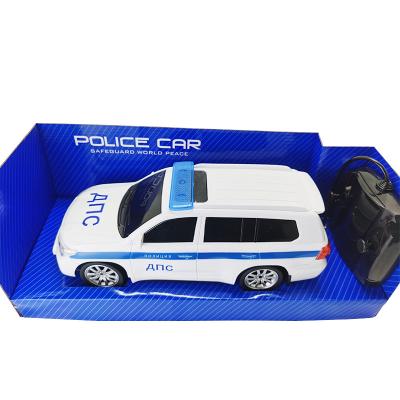 China RC Hobby 1/12 Electric Police Rc Model Cars Toyota Four Channel Remote Control Police Car for sale