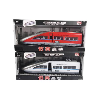 China Toy Hot sale simulation mini high-speed rail car scale model toy die-casting model car for sale