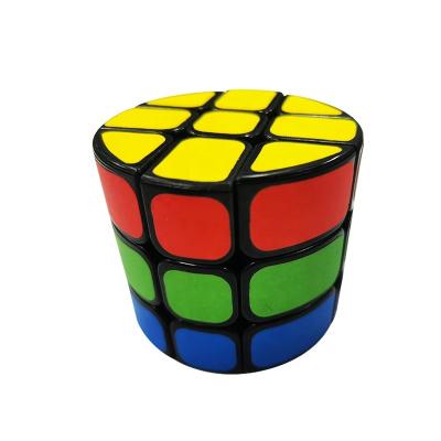 China Toy Professional educational made promotion multifunctional creative special shaped decompression plastic third-order magic cube for sale