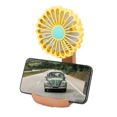 China Mobile Phone Best Fan/Air Conditioning Mini Fan Battery Table Fan Electric Price With Storage Cooling Portable Small Type C USB Fan for sale