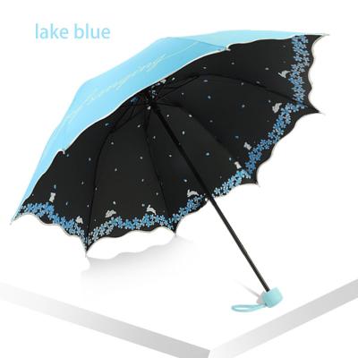 China Promotions high quality best-selling fashion wholesale uv protection outdoor rain umbrella folding sunny and rainy umbrella for outdoor beach for sale