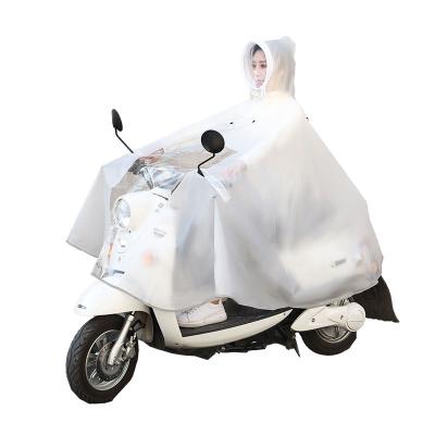 China 2022 hot sale lightweight rain cape waterproof poncho for adults factory supplyportable EVA environmental reusable electric bicycle for sale