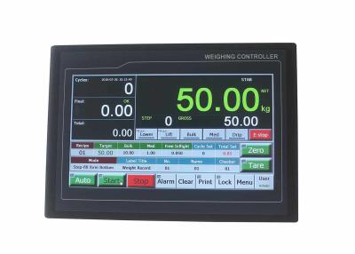 China Wegende Schaalindicator/TFT-Touch screencontrolemechanisme voor Rantsoen het Vullen Machine Te koop