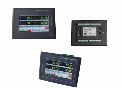 China Industrial Weighing Indicator Controller , TFT - Touch Ration Batch Weighing System Controller for sale