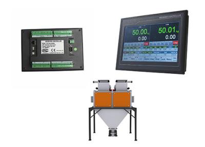 China sistemas de For Packing Machine do controlador do peso 2-Scales/Hopper com o funil 2 de peso à venda