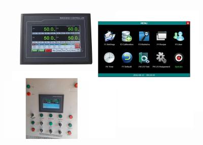 Cina TFT che ammucchia pesando regolatore con la scatola montata pannello e porta USB collegata in vendita