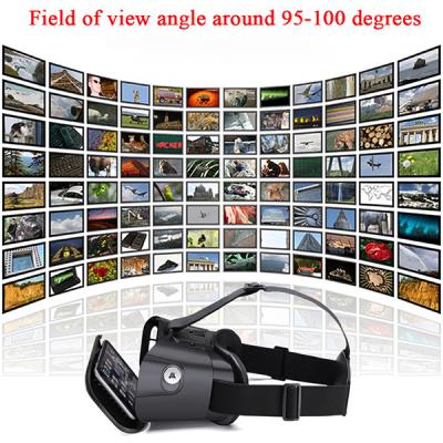 China Virtual Reality Glasses VR Box 3d Glasses Headset for Google Cardboard Glasses for sale