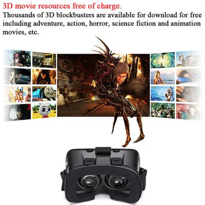 China VR Box VR Case 3D VR Headset Plastic Virtual Reality Glasses VR Box for sale