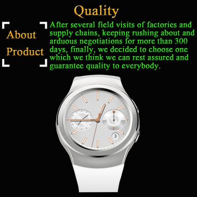 China Latest Watch Gear S2 Fashion Shape 1.3 Inches 240 x 240 Pixels High Definition IPS Round-shaped Screen Smart Watch Phone for sale