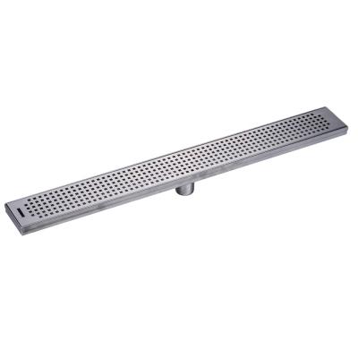 China Amazon contemporary hot sales sus304 stainless steel bathroom linear floor drain for sale