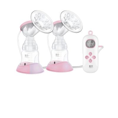 China BPA Free Touch Strong Resistance Mini Double Smart Electric Silicone LED Breastfeeding Pump For Mother for sale