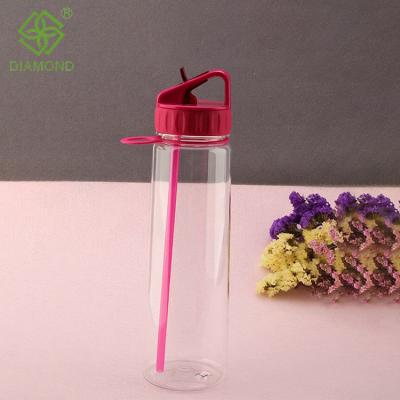 China 420ml 550ml Sustainable Custom Sports Square Bpa Free Tritan Plastic Water Bottle for sale