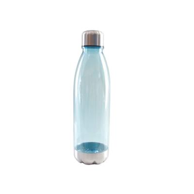 China Sustainable Sports 680ml Tritan Dink Bottles Steel Cola Shape Bottle for sale