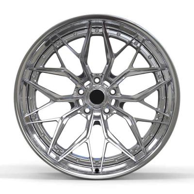 Chine 2 pièces Dodge Hellcat Concave Brushed Forgé 5*115 roues de voiture à vendre