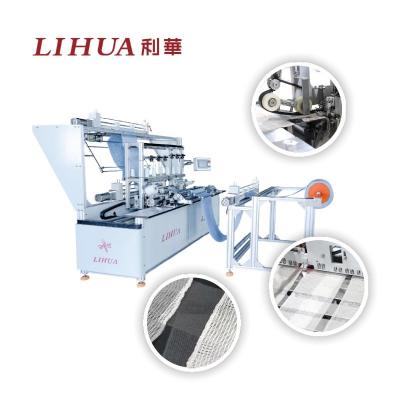 Chine Servo-ordinateur Lihua équipement automatique machine à coudre pour la fabrication de serviettes industrielles à vendre