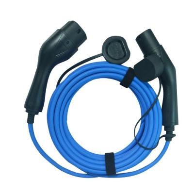 China Electric Vehicle Charging EV Plug Connector IEC62196-2 Mode 3 Type Portable EV Cable - 2 EV Charger Electric Vehicle Charging Cable for sale