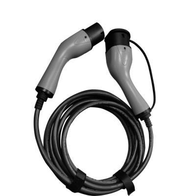 China Electric Vehicle Charging Hot Selling Product TUV CE Certificated Type2 Single Phase 16A To Type2 Electric Car Charging Cable for sale