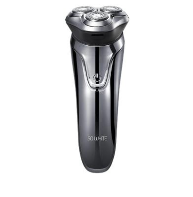 China Barber Shaver Professional High Quality Portable Cordless Rechargeable Triple Blade Men's 3D Electric Shaver for sale