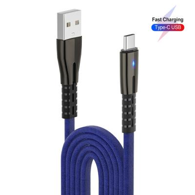 China For Android /Type C Type C Cable 1M Fast Charging Data Cord Charger Adapter For Samsung S10 Xiaomi Huawei Mobile Phone cable type-C Wire for sale