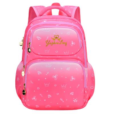 China New Waterproof Gradient Primary School Satchel Female 1-3-6 Grade Girls Backpack Lightweight Student Schoolbag for sale