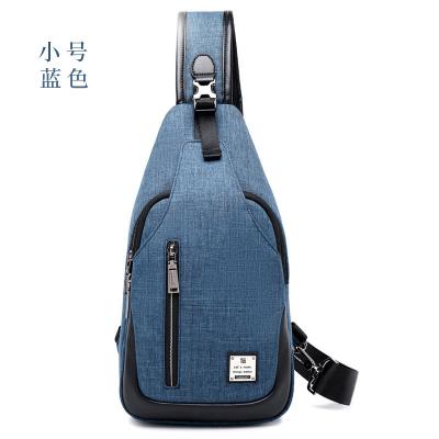 China Oxford Cloth Men's Shoulder Bag Customized Trend Casual Cross - Body Sports Waist Bag Waterproof Oxford Cloth Men's Bag for sale