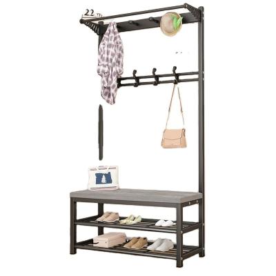 China Convertible 2021 New Design Multifunctional Shoe Rack With Changing Cabinet Integrated Locker Etc. tool hanger shoe. for sale