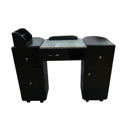 China New Design Style Manicure Table Contemporary Simple White Salon Furniture Portable Spa Nail Table for sale