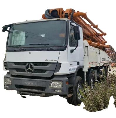 China Hotels Used Mercedes Perfect 56 Meter Pump Truck Excellent Mercedes-Benz 56 Meter Pump Truck 56m Second Hand Pump Truck for sale