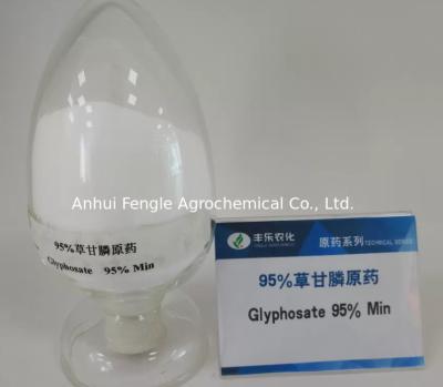 China Herbicide Glyphosate Powder 95% TC For Weeds CAS 1071-83-6 for sale