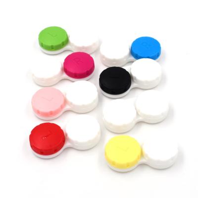 China PP Contact Lens Case Customized Contact Lenses Case Marble for sale