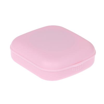 China Plastic Customized Contact Lens Boxes With White Certification Contact Lens Case Contact Lenses for sale