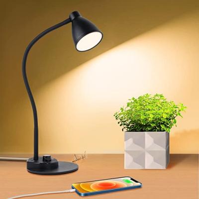 China Custom Flexible Iron Table Desk Reading Lamp for sale