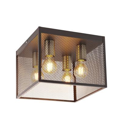 China Custom Office Building Hotel Headquarters Living Room Guangdong Ceiling Lamp 1 Square Hall Way Ceiling Light 2 3 4 5 6 7 Bulb Light for sale