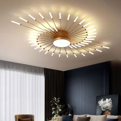 China Other Custom Bedroom Chandelier Fireworks Led Ceiling Lights for sale