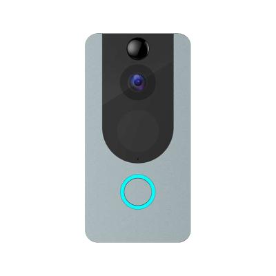 China New 1080P video wifi home DOOR CHIME DOORBELL V7 smart wireless door bell security camera door bell for sale