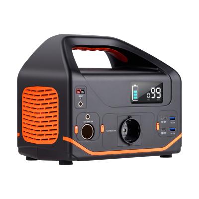 China 500W AC& Support Factory Price DC Power Station Fast Output 555Wh LiFePO4 Solar Portable Solar Generator for sale