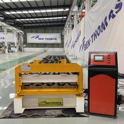 China Making Container Making Container Container Making Cangzhou Thomas Container Side Panel Sheet Roll Forming Machine for sale