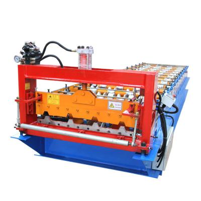 China Building Material Stores Building Material Stores Building Material Stores Steel Double Glazed Tile Layer Corrugated Plate Lapping Roll Forming Machine for sale