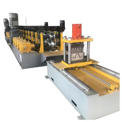 China Construction worksÂ   Construction worksÂ   Construction worksÂ   Tile Forming Machine Steel Omega Post Roll Forming Machine For Rack for sale