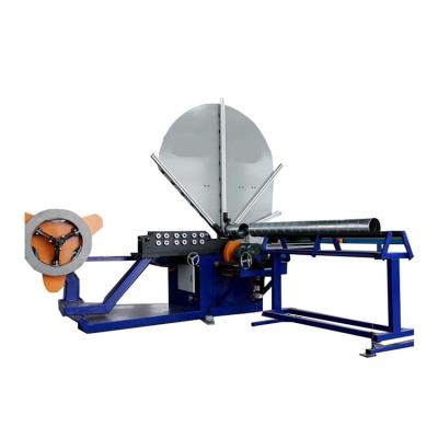 China Construction worksÂ   Construction worksÂ   Good Quality Video Tech Support Flexible Air Round Duct Elbow Making Machine for sale