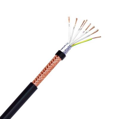 China Overhead Black Super Flexible PVC Cable Rvvp 8 Core Signal Control Cable Access Control Video Cable for sale