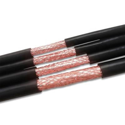 China Heating 2 Core Signal Transmission Cable 2*1.5Mm Control Operation Wire Black PVC Cable for sale