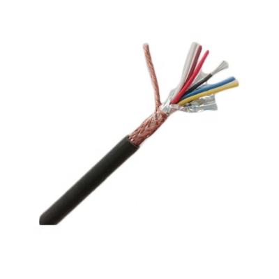 China Other PVC shielded wire 6 core 0.15mm tinned copper electrical wires used for signal transmission and control operation cable for sale