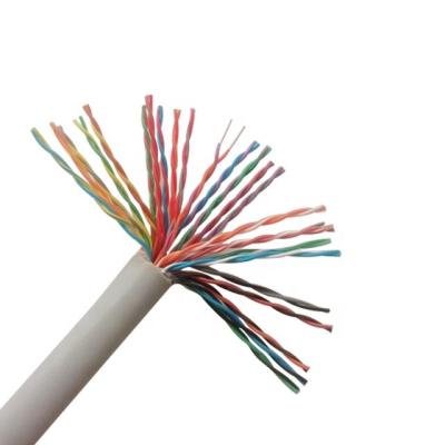 China 25 Core 0.4mm2 Ofc Outdoor 25 Conductor 50 Pair Office Communication Cables 26AWG LAN Telephone Cables Wire for sale