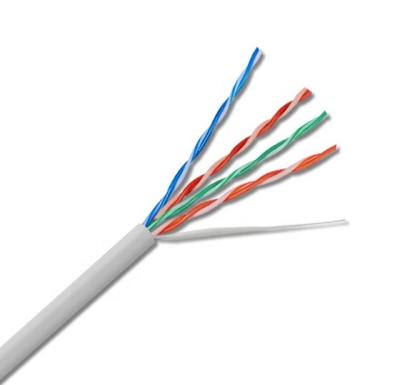 China Factory Price 1000BASE-T4 8 Core 0.5MM Utp Cat5e Network Cat 5e Ethernet Cable For Computer for sale