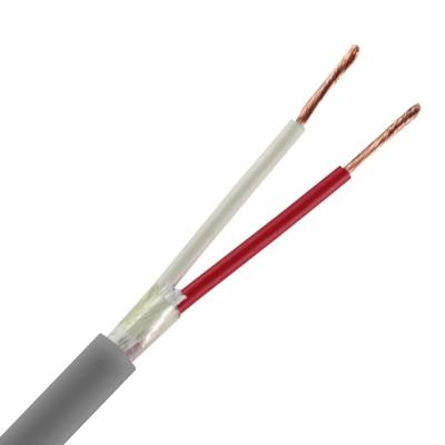 China Audio Audio Engineering Dedicated Transparent Cable PVC Wire 2 Core Audio Signal Control Cable for sale