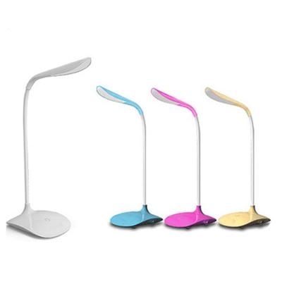 China Modern Hot Selling Flexible Dimmable Eye Protection Neck Desk USB LED Rechargeable Reading Table Lamp High Quality Modern Lamp for sale