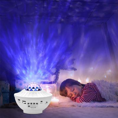 China Modern Colorful Starry Lamp Christmas Starry Projection Lamp Bluetooth Atmosphere Lamp Galaxy Projector Creative Rotating Night Light for sale