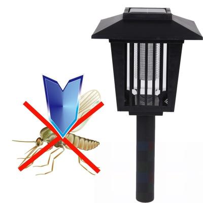 China ABS+PP Factory Hot Sale Mosquito Killer Lamp Insect Pest Killer Light Outdoor Solar Garden Lawn Yard Light Lamp for sale