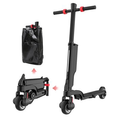 China X6 Wheel X6 Motor 2 Tire 250W Vacuum Tire 20km 250W Fast Foldable Electric Scooter 5.5 Inch Backpack Unisex E-scooter for sale